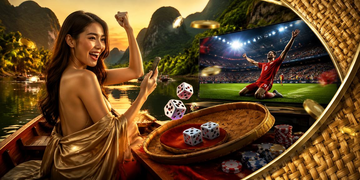 Người dùng tại Ninh Bình xem tỷ lệ tài xỉu trên điện thoại di động trong không gian truyền thống